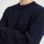 Maglia uomo girocollo blu GMP00841 P00066250486 GOLDEN GOOSE 