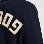 Maglia uomo girocollo blu GMP00841 P00066250486 GOLDEN GOOSE 