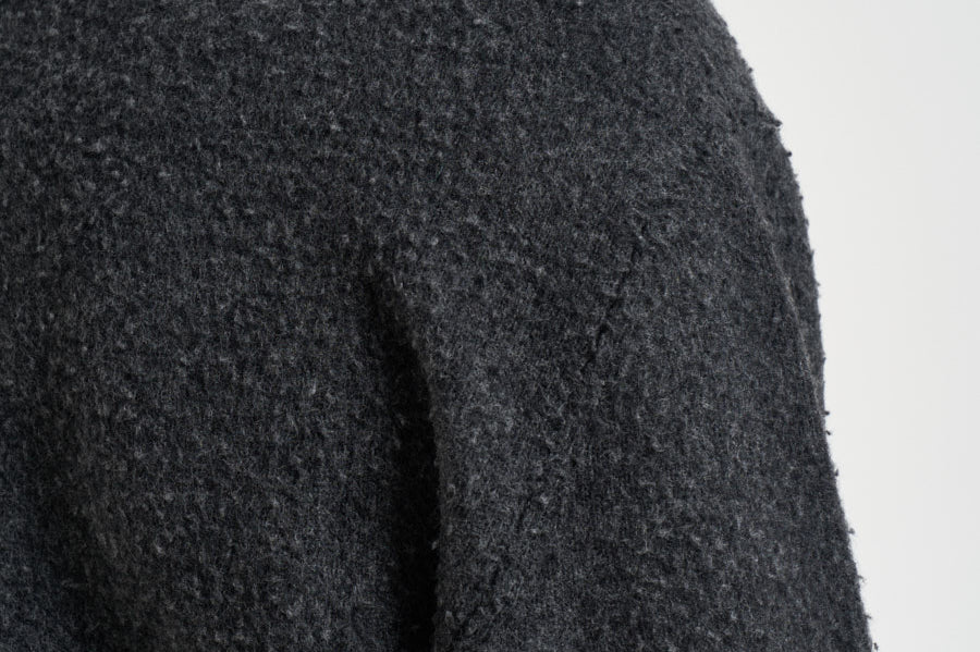 Maglia uomo girocollo grigio antracite GMP00841 P00267060100 GOLDEN GOOSE 