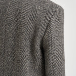 Cappotto uomo lungo grigio e beige GMP00986 P00061681173 GOLDEN GOOSE 