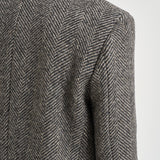 Cappotto uomo lungo grigio e beige GMP00986 P00061681173 GOLDEN GOOSE 