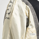 Cappotto uomo lungo grigio e beige GMP00986 P00061681173 GOLDEN GOOSE 