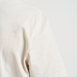 T-shirt uomo girocollo con scritte panna GMP01220 P00261911560 GOLDEN GOOSE 