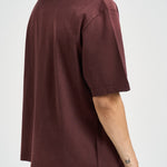 T-shirt uomo girocollo vino GUP017873 P00242040233 GOLDEN GOOSE 