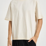 T-shirt uomo girocollo avorio GUP01873 P00241811616 GOLDEN GOOSE 