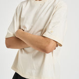 T-shirt uomo girocollo avorio GUP01873 P00241811616 GOLDEN GOOSE 