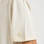 T-shirt uomo girocollo avorio GUP01873 P00241811616 GOLDEN GOOSE 
