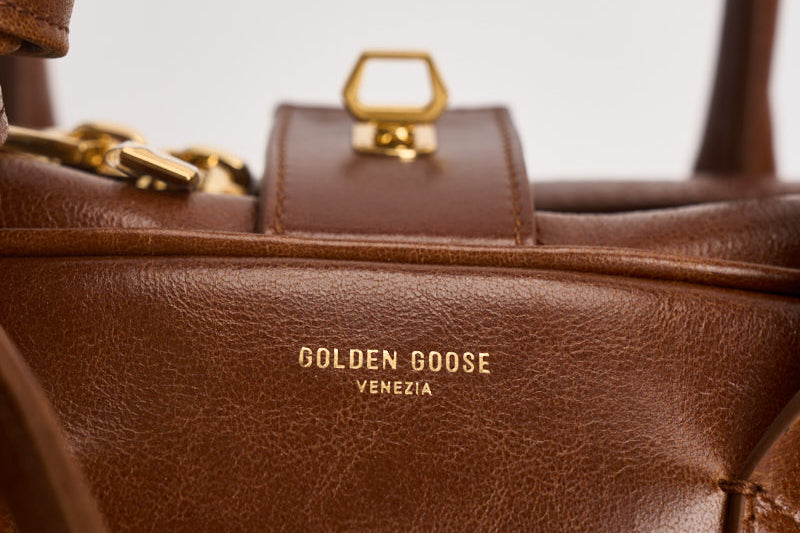Borsa donna Vita Bag con charm cammello GWA00470 A00087455372 GOLDEN GOOSE 