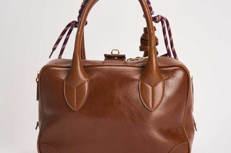 Borsa donna Vita Bag con charm cammello GWA00470 A00087455372 GOLDEN GOOSE 