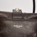 Borsa donna Vita Bag media mogano GWA00833 A00091640163 GOLDEN GOOSE 
