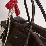 Borsa donna Vita Bag media mogano GWA00833 A00091640163 GOLDEN GOOSE 