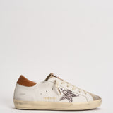 Sneakers donna Super-Star panna e cammello GWF00101 F00871912524 GOLDEN GOOSE 