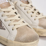 Sneakers donna Super-Star panna e cammello GWF00101 F00871912524 GOLDEN GOOSE 