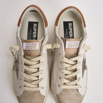 Sneakers donna Super-Star panna e cammello GWF00101 F00871912524 GOLDEN GOOSE 