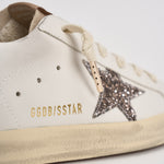 Sneakers donna Super-Star panna e cammello GWF00101 F00871912524 GOLDEN GOOSE 