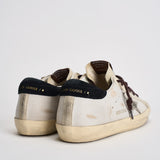Sneakers donna Super-Star panna e marrone GWF00101 F00874612526 GOLDEN GOOSE 