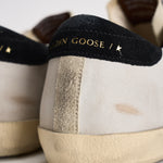 Sneakers donna Super-Star panna e marrone GWF00101 F00874612526 GOLDEN GOOSE 