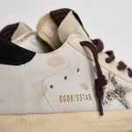 Sneakers donna Super-Star panna e marrone GWF00101 F00874612526 GOLDEN GOOSE 