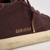 Sneakers donna in pelle Super-Star bordeaux GWF00101 F00888740151 GOLDEN GOOSE 