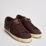 Sneakers donna in pelle Super-Star bordeaux GWF00101 F00888740151 GOLDEN GOOSE 