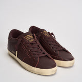 Sneakers donna in pelle Super-Star bordeaux GWF00101 F00888740151 GOLDEN GOOSE 