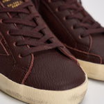Sneakers donna in pelle Super-Star bordeaux GWF00101 F00888740151 GOLDEN GOOSE 