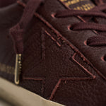 Sneakers donna in pelle Super-Star bordeaux GWF00101 F00888740151 GOLDEN GOOSE 