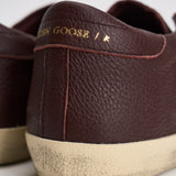Sneakers donna in pelle Super-Star bordeaux GWF00101 F00888740151 GOLDEN GOOSE 