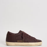 Sneakers donna in pelle Super-Star bordeaux GWF00101 F00888740151 GOLDEN GOOSE 