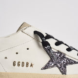 Sneakers Donna Super-Star con glitter oro GWF00102 F00535882532 GOLDEN GOOSE 