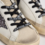 Sneakers Donna Super-Star con glitter oro GWF00102 F00535882532 GOLDEN GOOSE 