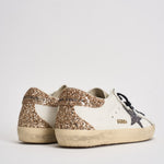 Sneakers Donna Super-Star con glitter oro GWF00102 F00535882532 GOLDEN GOOSE 