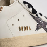 Sneakers Donna Super-Star con glitter oro GWF00102 F00535882532 GOLDEN GOOSE 