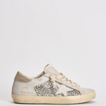 Sneakers donna Super-Star panna e argento GWF00103 F00890110931 GOLDEN GOOSE 