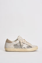 Sneakers donna Super-Star panna e argento GWF00103 F00890110931 GOLDEN GOOSE 