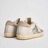Sneakers donna Super-Star panna e argento GWF00103 F00890110931 GOLDEN GOOSE 