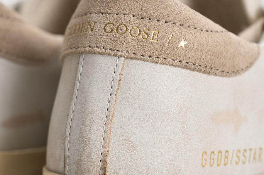 Sneakers donna Super-Star panna e argento GWF00103 F00890110931 GOLDEN GOOSE 