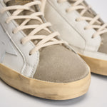 Sneakers donna sabot Super-Star bianche GWF00110 F00397581760 GOLDEN GOOSE 
