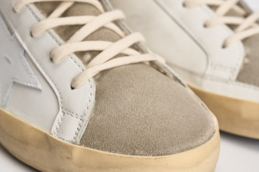 Sneakers donna sabot Super-Star bianche GWF00110 F00397581760 GOLDEN GOOSE 