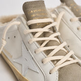 Sneakers donna sabot Super-Star bianche GWF00110 F00397581760 GOLDEN GOOSE 