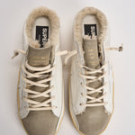 Sneakers donna sabot Super-Star bianche GWF00110 F00397581760 GOLDEN GOOSE 
