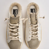 Sneakers donna sabot Super-Star bianche GWF00110 F00397581760 GOLDEN GOOSE 