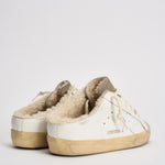 Sneakers donna sabot Super-Star bianche GWF00110 F00397581760 GOLDEN GOOSE 