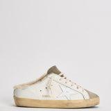 Sneakers donna sabot Super-Star bianche GWF00110 F00397581760 GOLDEN GOOSE 