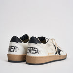 Sneakers donna Ball Star bianca e nera GWF00117 F00377110283 GOLDEN GOOSE 