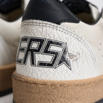 Sneakers donna Ball Star bianca e nera GWF00117 F00377110283 GOLDEN GOOSE 