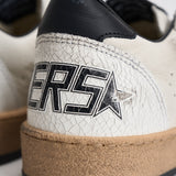 Sneakers donna Ball Star bianca e nera GWF00117 F00377110283 GOLDEN GOOSE 