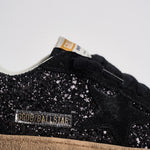 Sneakers donna Ball-Star con glietter nere GWF00117 F00398990100 GOLDEN GOOSE 