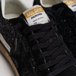 Sneakers donna Ball-Star con glietter nere GWF00117 F00398990100 GOLDEN GOOSE 