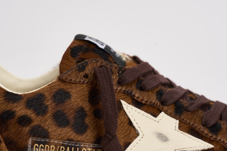 Sneakers donna Ball Star animalier GWF00117 F00870355655 GOLDEN GOOSE 